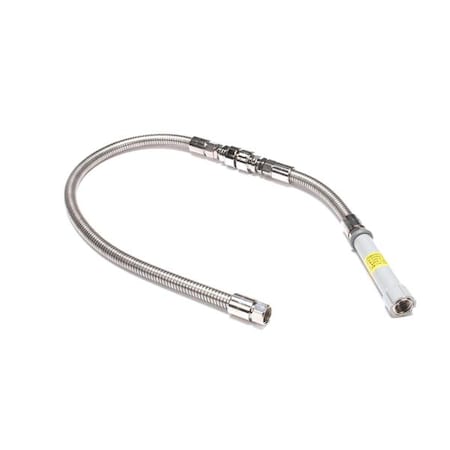 T&S Brass Hose, 44 Flexible Stainless Steel, Backflow Preve B-0044-V9